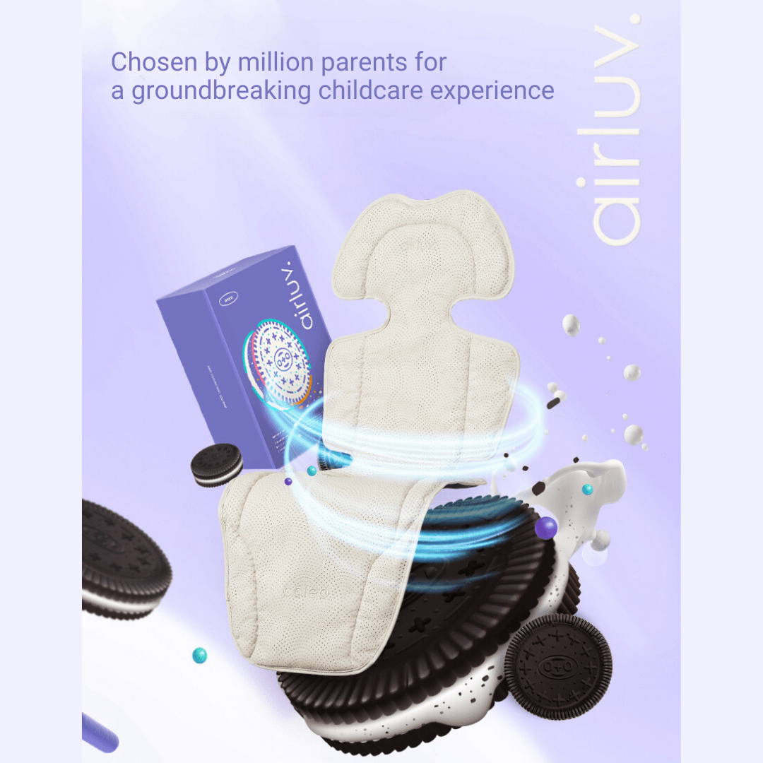AirLuv 4 Oreo - Stroller Cool Seat Liner – Mamarang AirLuv 4 Oreo - Stroller Cool Seat Liner – Mamarang