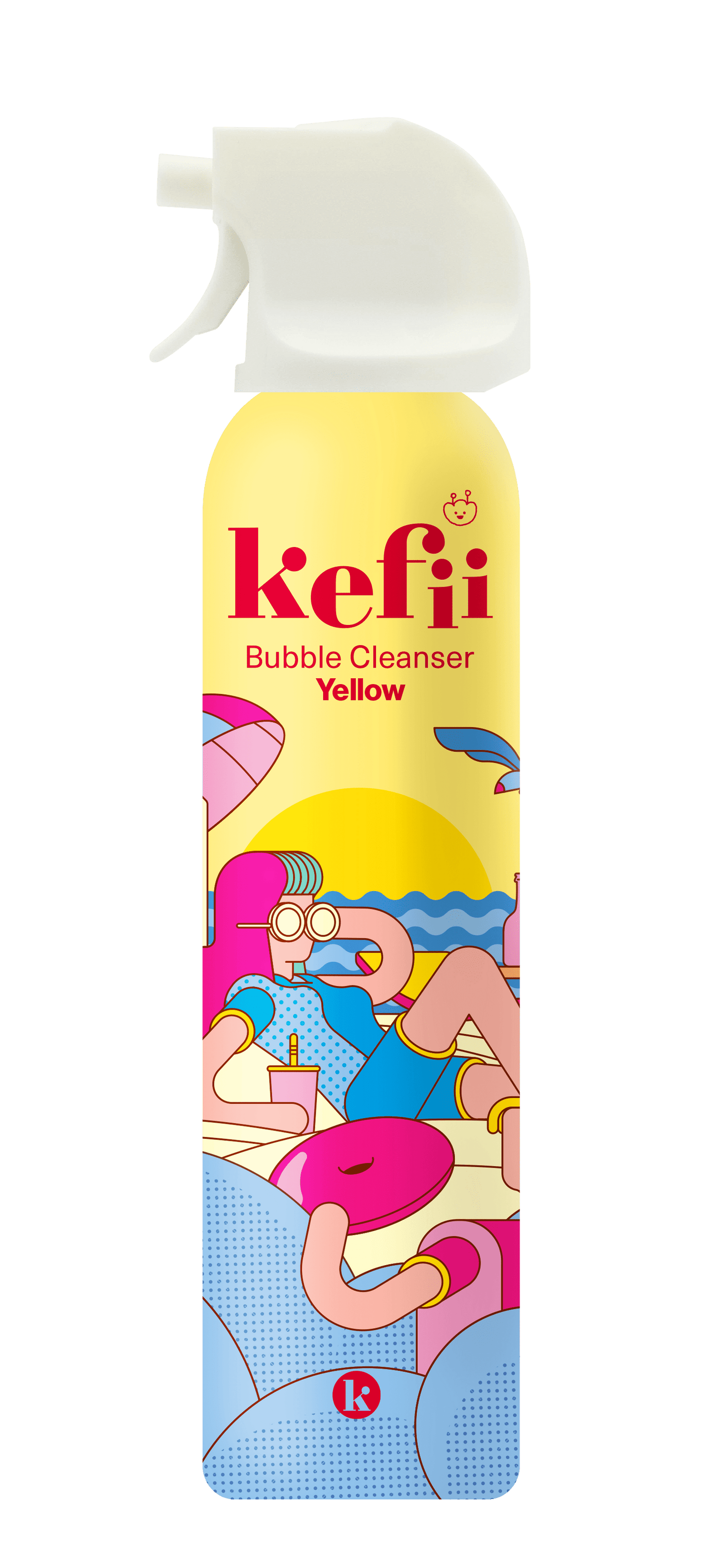 Kefii Bubble Cleanser - Yellow (Mango Scent) - Mamarang