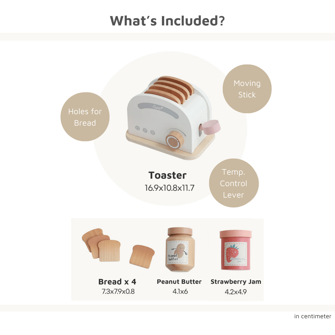 Charming Wooden Play Toaster Set: A Toast to Imagination - Mamarang