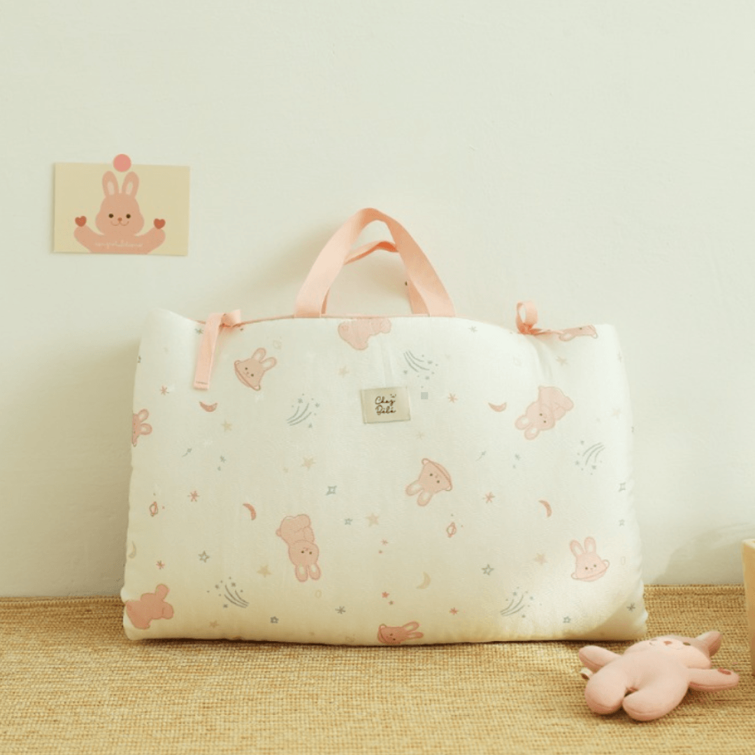 Dream Rayon Sleeping Pad - Chezbit | 인견 일체형 낮잠패드 꿈 시리즈 - 쉐빗 - Mamarang