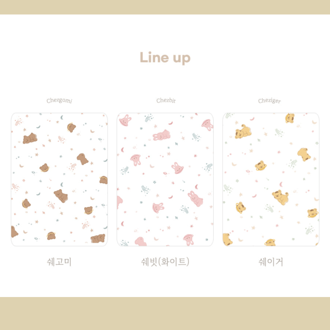 Dream Rayon Sleeping Pad - Chezbit | 인견 일체형 낮잠패드 꿈 시리즈 - 쉐빗 - Mamarang