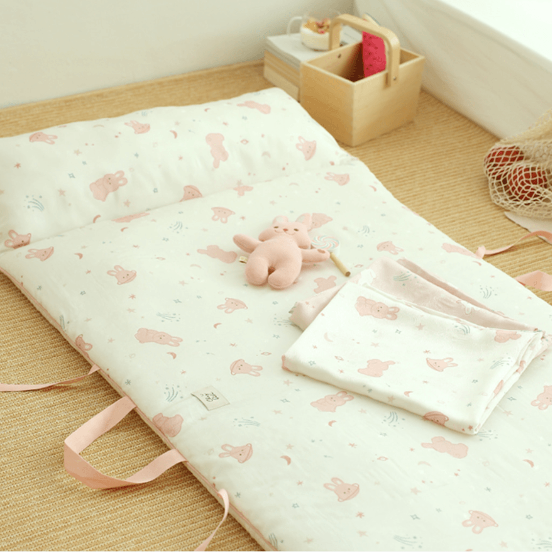 Dream Rayon Sleeping Pad - Chezbit | 인견 일체형 낮잠패드 꿈 시리즈 - 쉐빗 - Mamarang