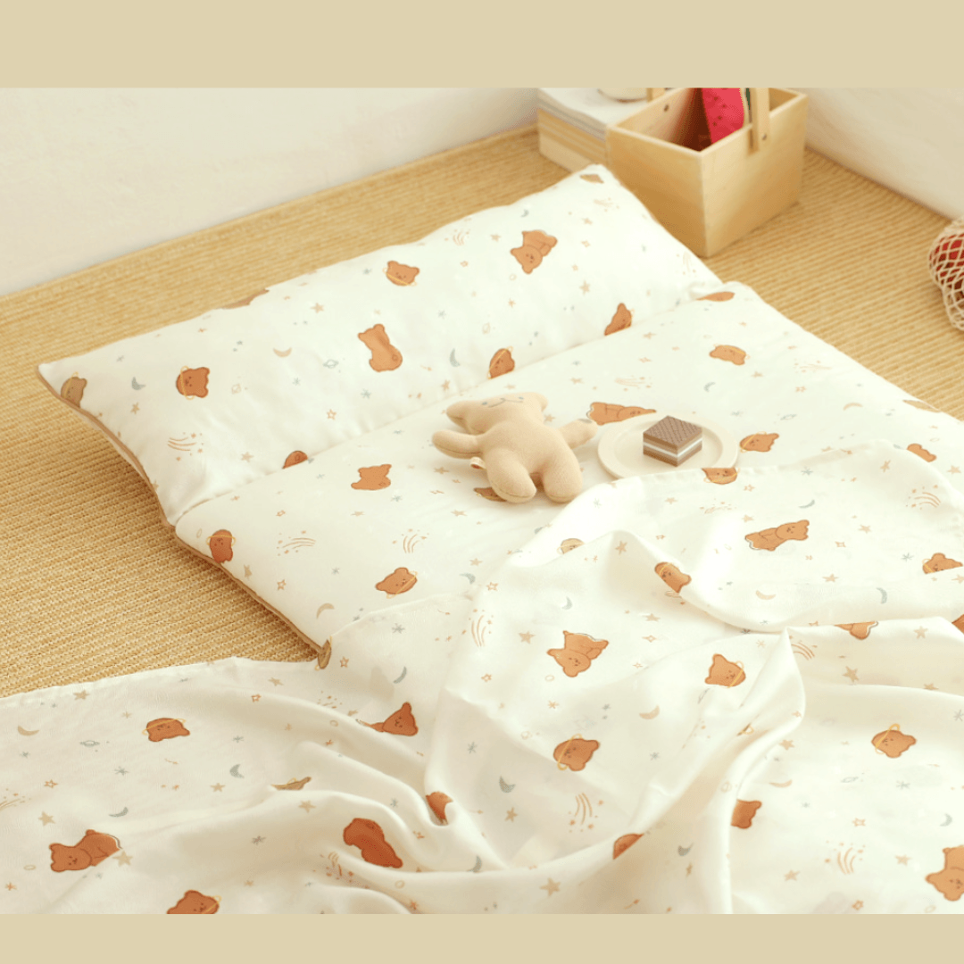 Dream Rayon Sleeping Pad - Chezgomi | 인견 일체형 낮잠패드 꿈 시리즈 - 쉐고미 - Mamarang