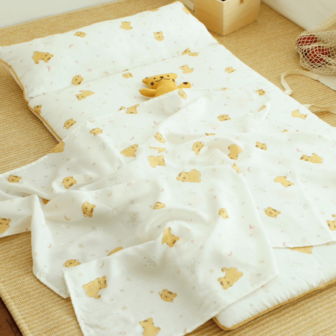 Dream Rayon Sleeping Pad - Cheziger | 인견 일체형 낮잠패드 꿈 시리즈 - 쉐이거 - Mamarang