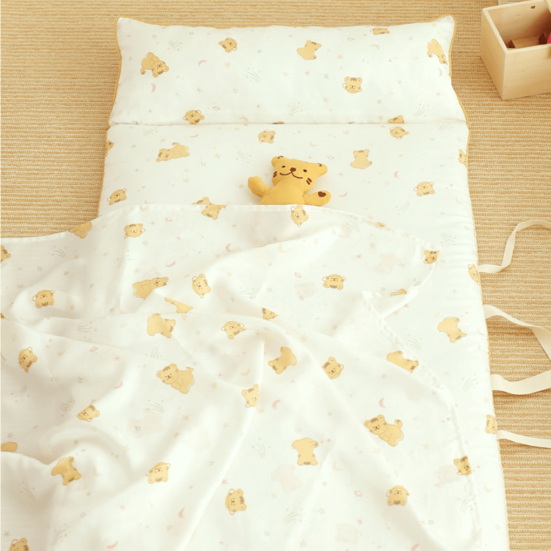 Dream Rayon Sleeping Pad - Cheziger | 인견 일체형 낮잠패드 꿈 시리즈 - 쉐이거 - Mamarang