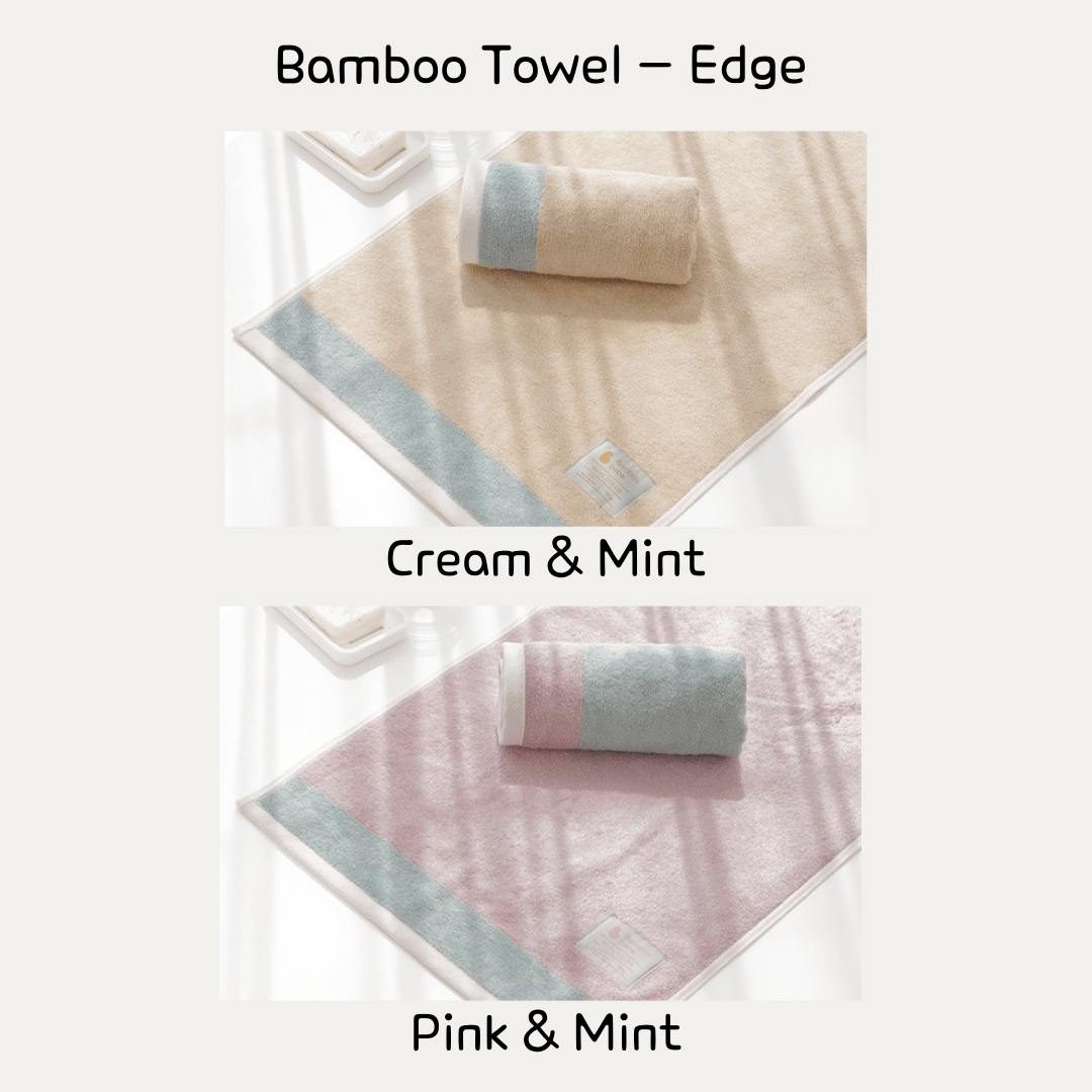 Edge Soft Bamboo Towel - 3pc | Bamboo-Bebe - Mamarang