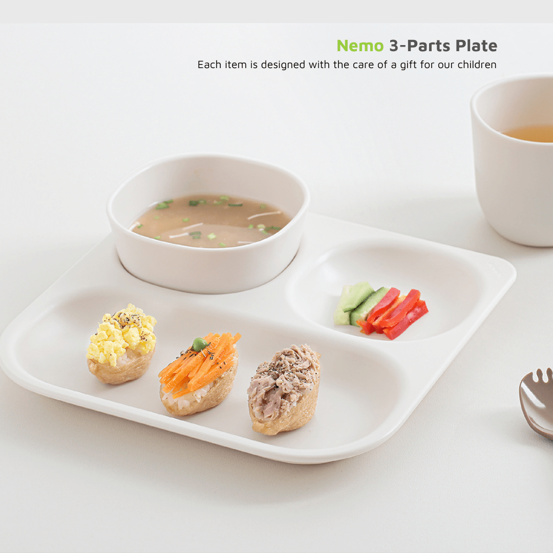 Nemo 3-Parts Tray: Safe and Convenient Meal Solution for Kids - Mamarang