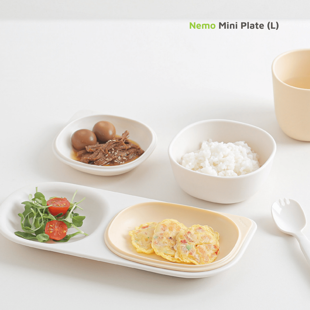 Nemo Mini Plate (L): Multipurpose and Safe Mealtime Companion for Kids - Mamarang