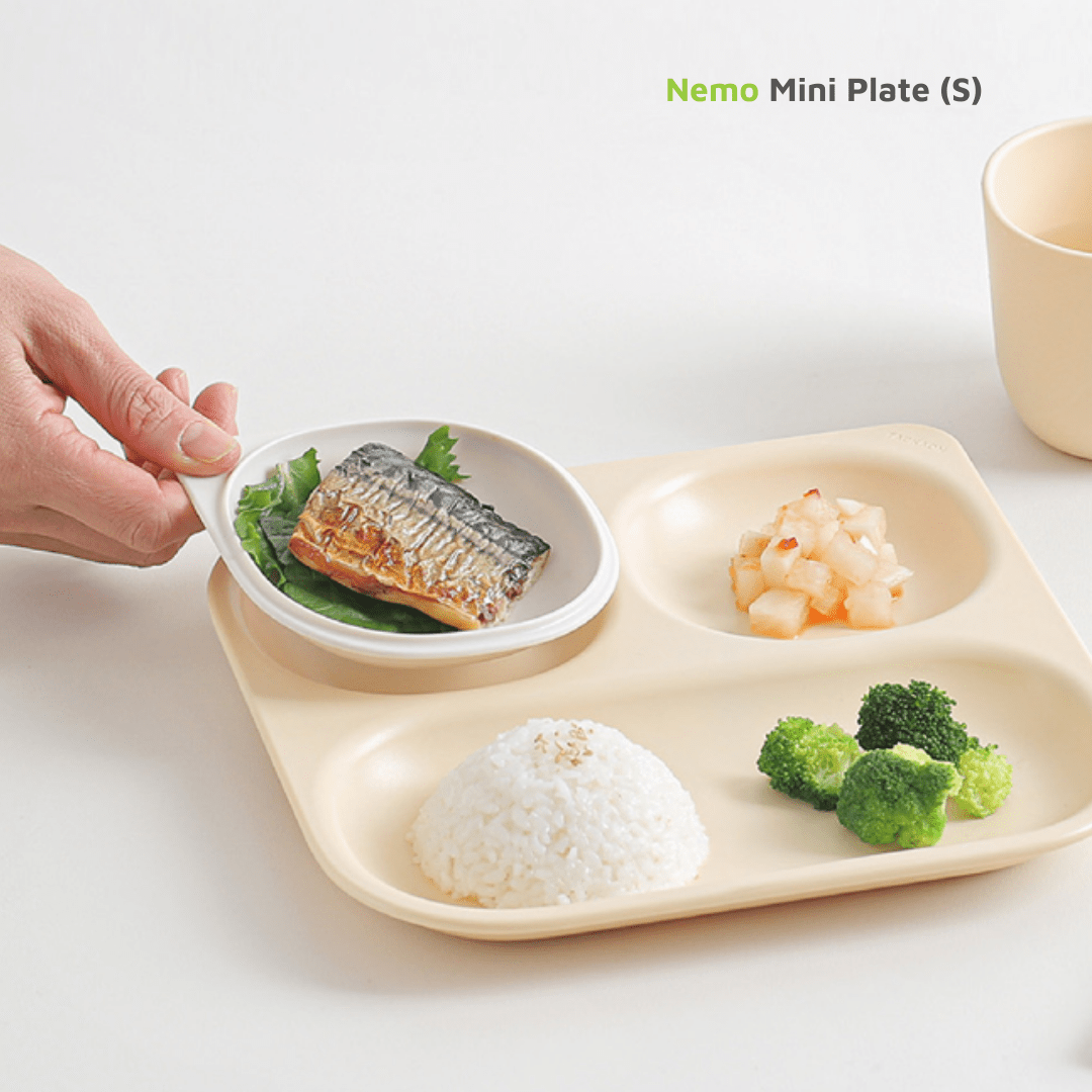 Nemo Mini Plate (S): Multipurpose and Safe Mealtime Companion for Kids - Mamarang