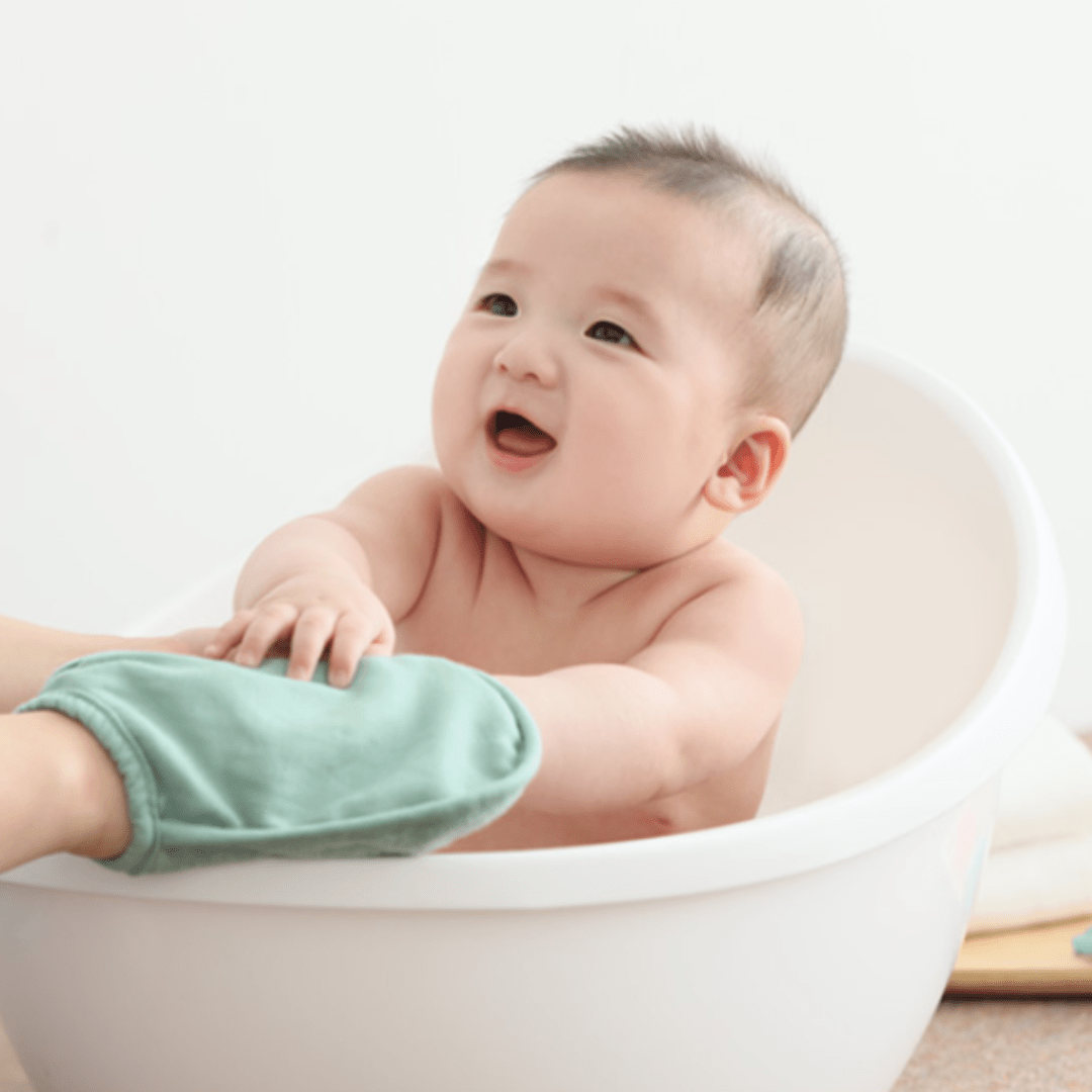 Wash Mitt - Bubble Hand - 1pc | Bamboo-Bebe - Mamarang