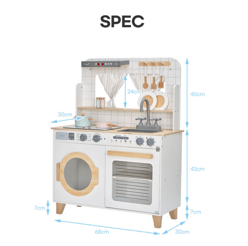 Wooden Kitchen Play Set - Sucrer - Mamarang