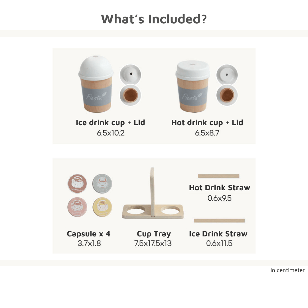 Wooden Play Home Café Set: Your Child’s First Coffee Shop Adventure - Mamarang