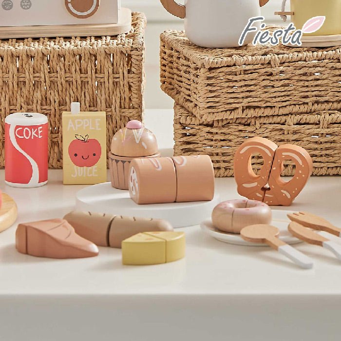 Wooden Play Picnic Set: Imaginative Outdoor Fun for Little Ones - Mamarang
