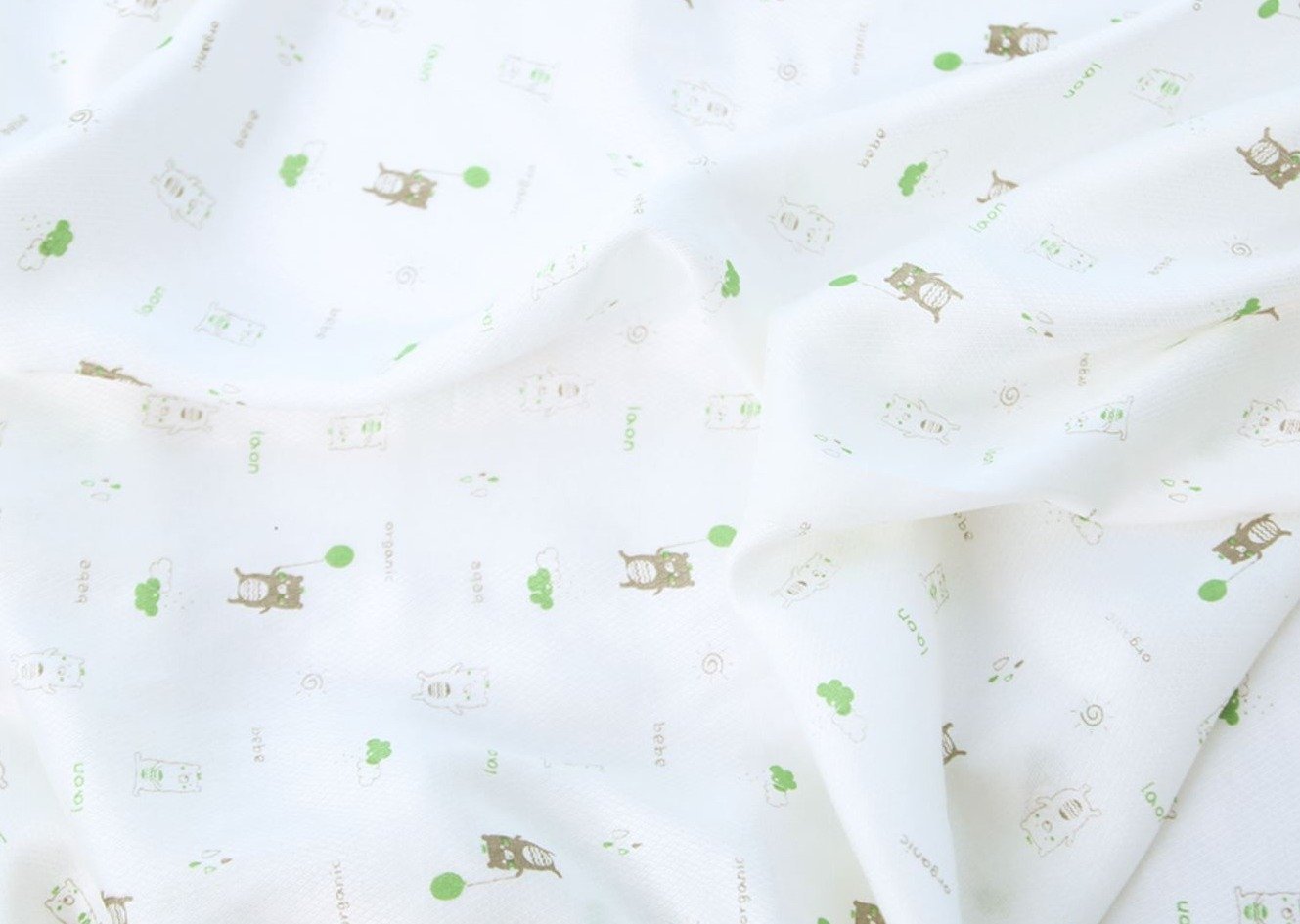 100% Silk Bamboo Diapers / Blanket - Bubble Bear - 5 pcs | Bebelaon - Mamarang