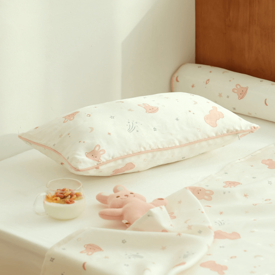 Dream Rayon Cover and Pillow - Chezbit (Ivory) | 인견 배게 꿈 시리즈 - 쉐빗 (아이보리) - Mamarang
