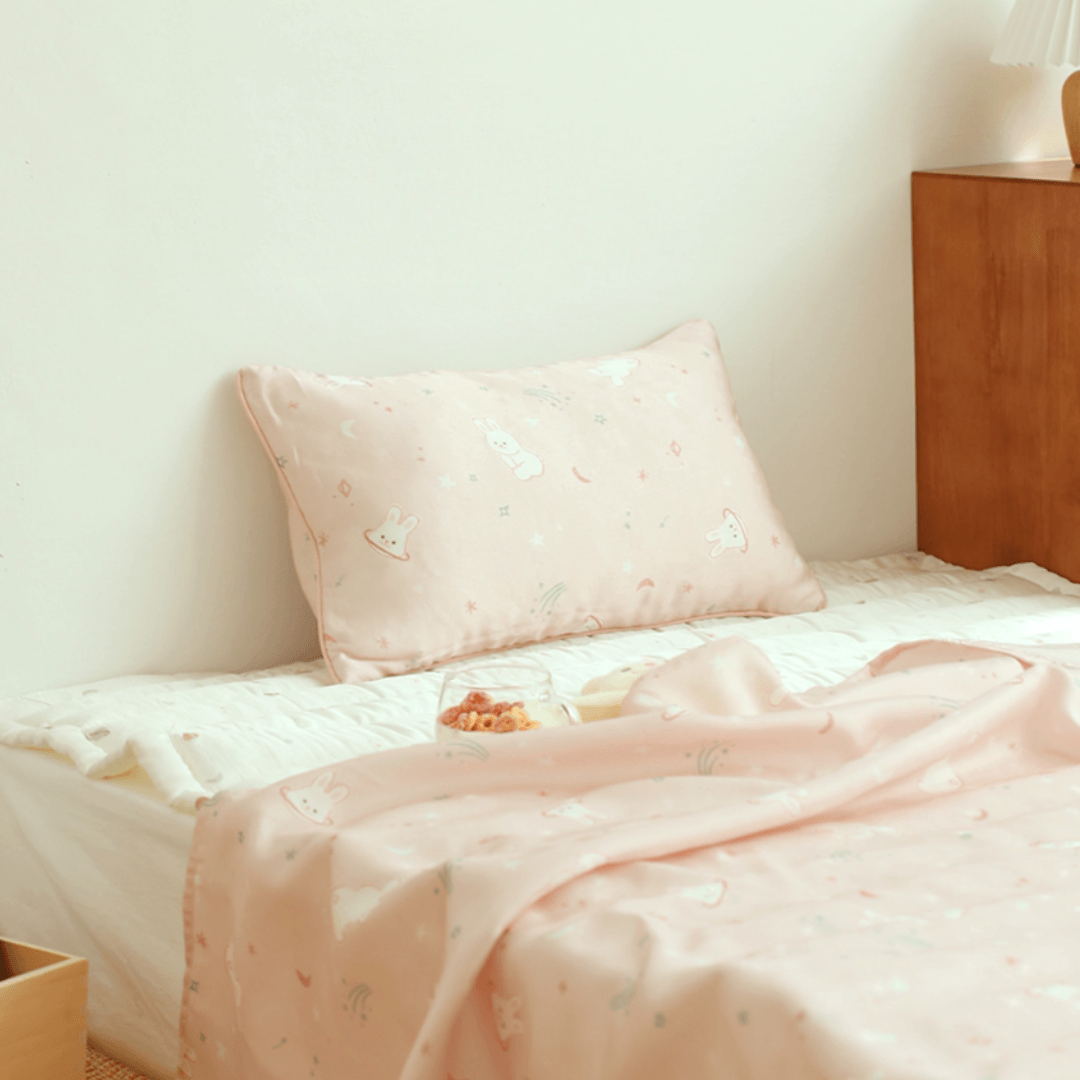 Dream Rayon Cover and Pillow - Chezbit (Pink) | 인견 배게 꿈 시리즈 - 쉐빗 (핑크) - Mamarang