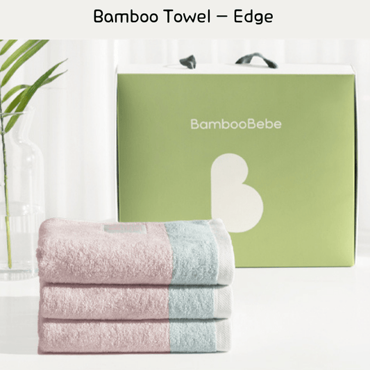 Edge Soft Bamboo Towel - 3pc | Bamboo-Bebe - Mamarang