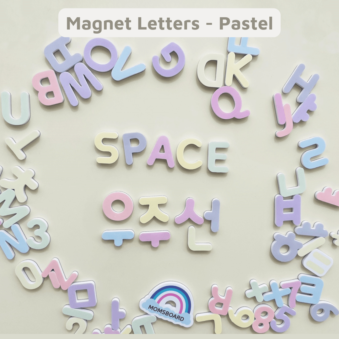 Magnet Letters - Pastel: A Colorful Gateway to Language Learning - Mamarang