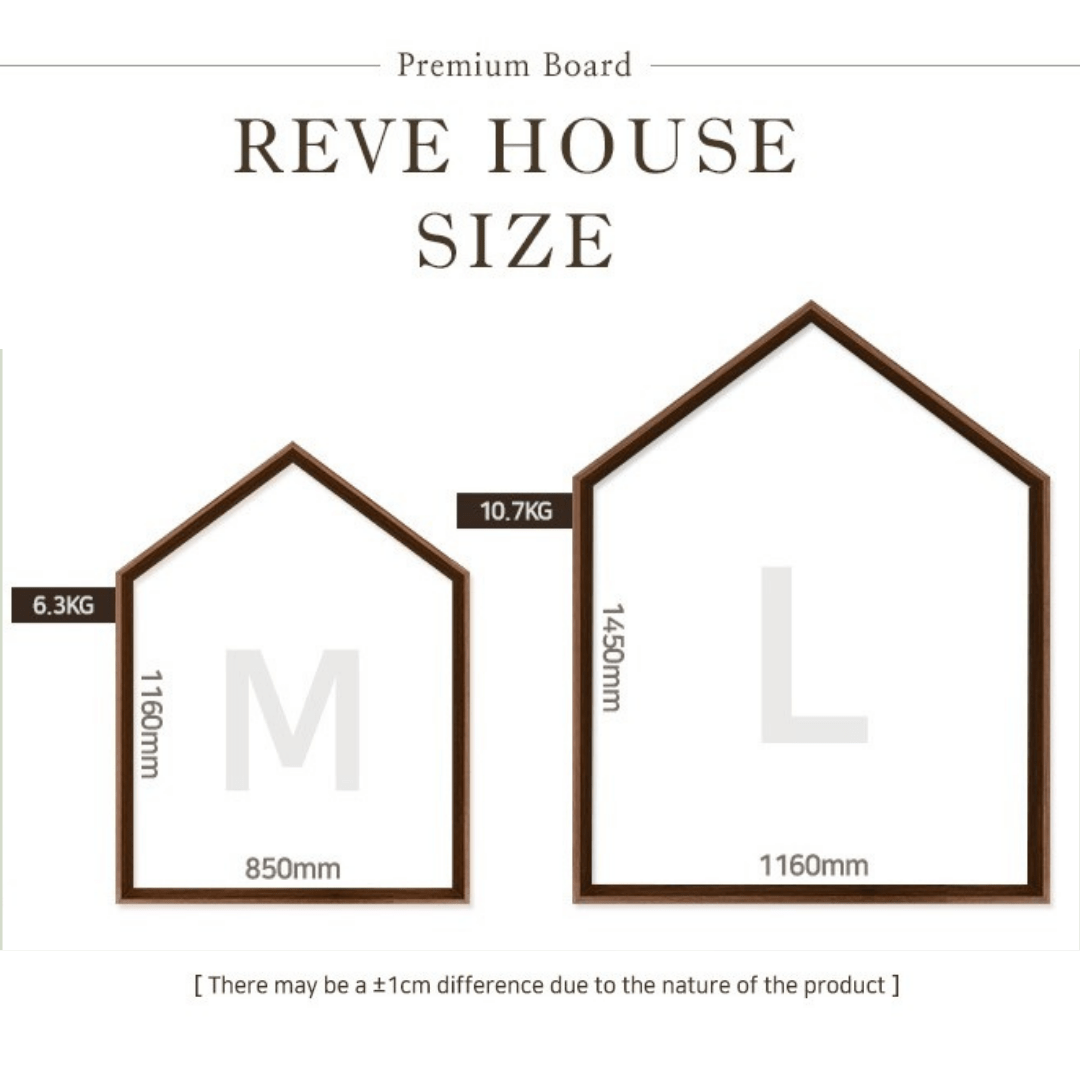 Momsboard Reve House (L) - The Ultimate Magnetic Play and Learn Board - Mamarang