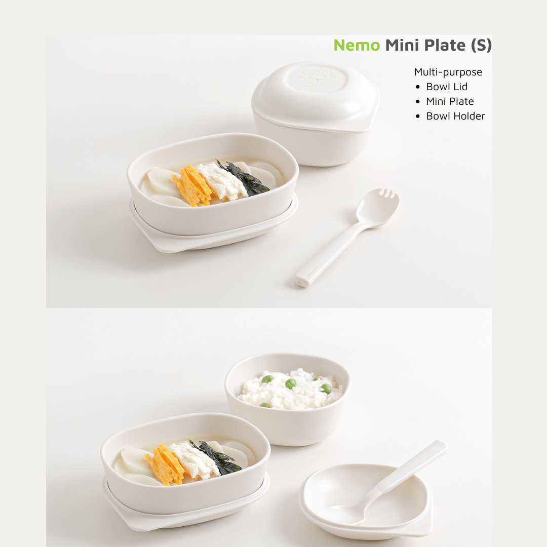 Nemo Mini Plate (S): Multipurpose and Safe Mealtime Companion for Kids - Mamarang