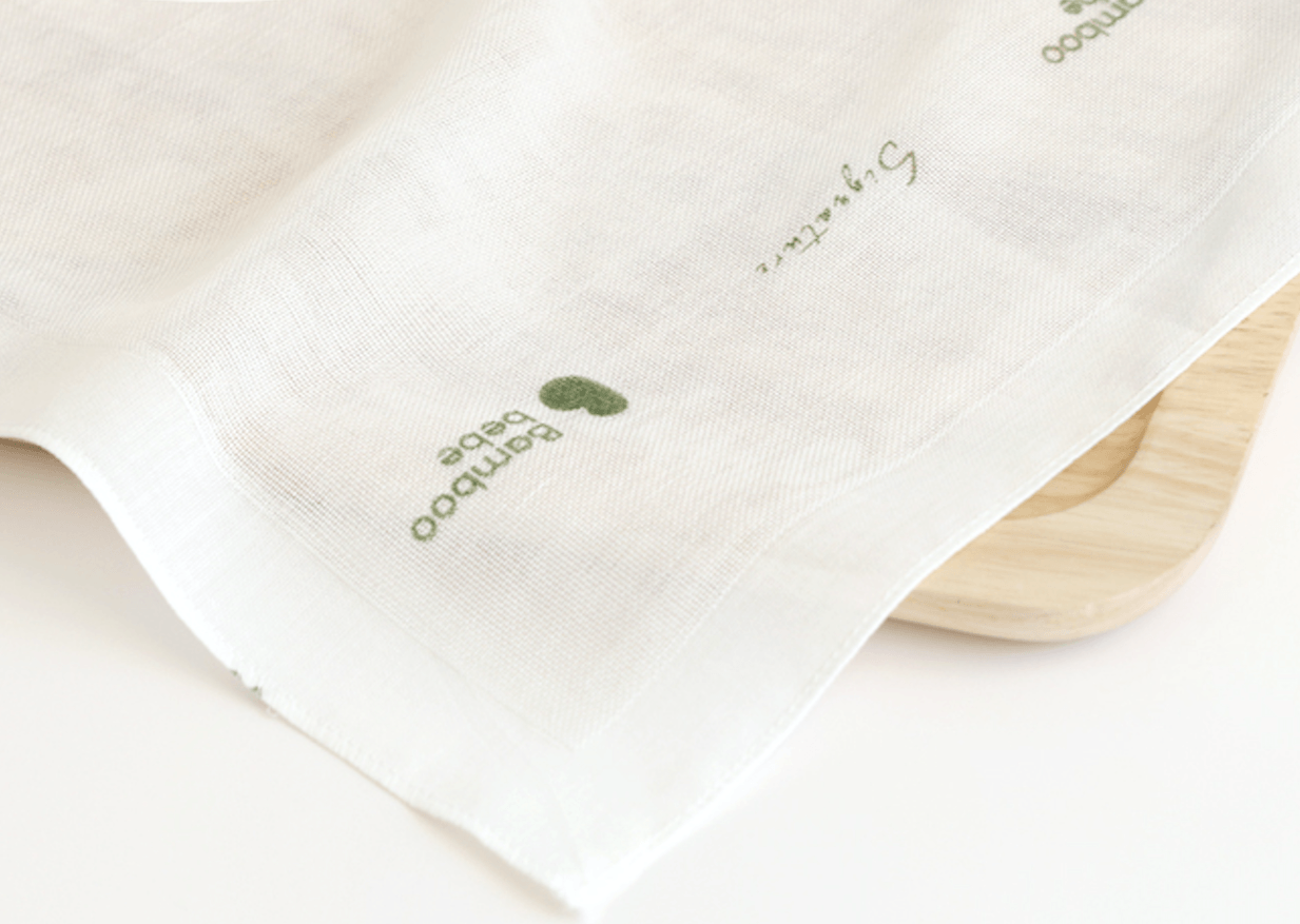 'Signature' Gauze Washcloths - 10pcs | Bamboo-Bebe - Mamarang