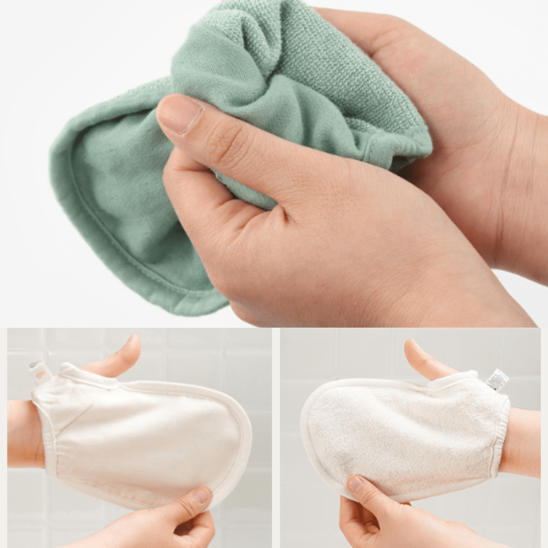 Wash Mitt - Bubble Hand - 1pc | Bamboo-Bebe - Mamarang