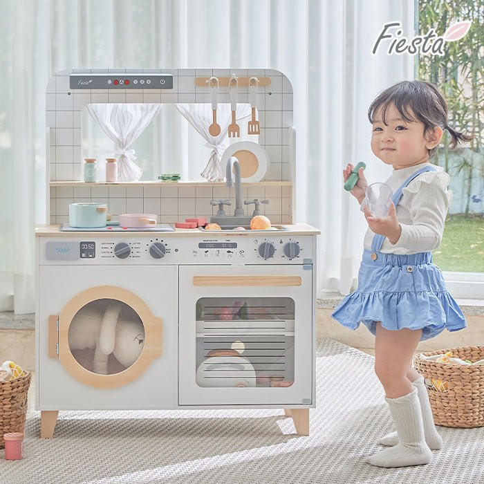 Wooden Kitchen Play Set Sucre Mamarang